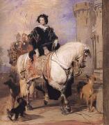 Sir Edwin Landseer Queen Victoria on Horseback (mk25 Sweden oil painting artist